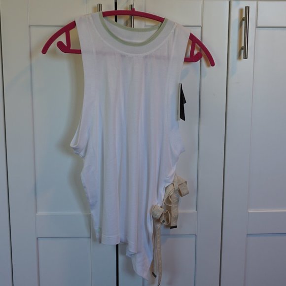 Satva Tank Top With Ties On The Side Size M - Picture 4 of 9